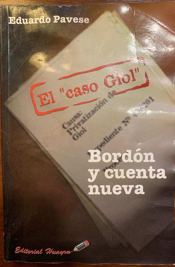 El caso Giol: Bordón y cuenta nueva