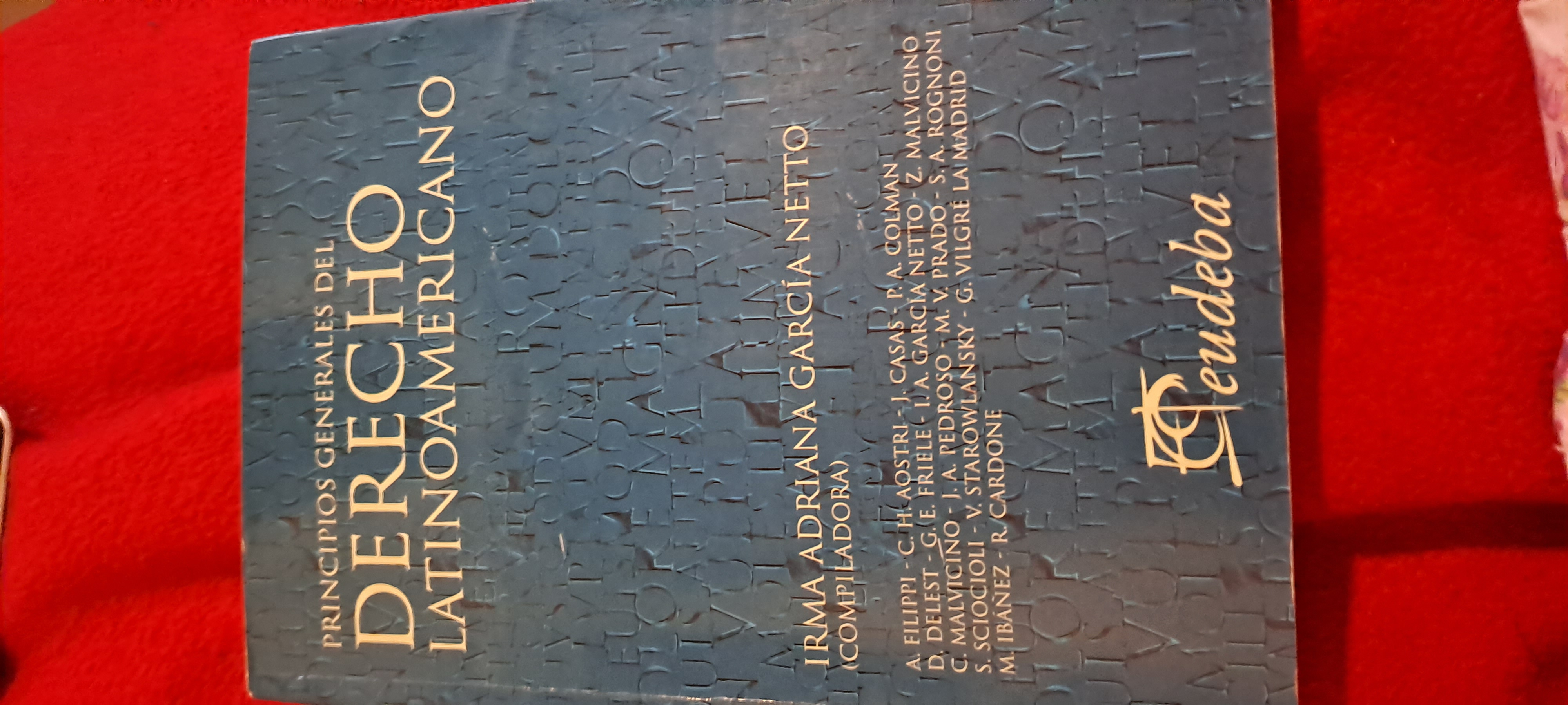 Principios generales  del derecho latinoamericano.